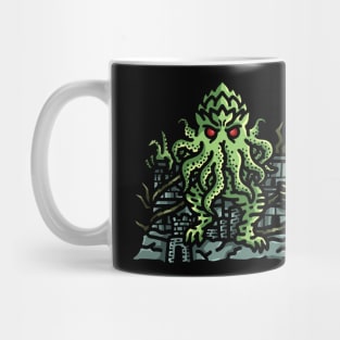 Cthulhu's Dominion: The Great Old One on the Throne Mug